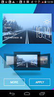 The road weather widget/clock Ekran Görüntüsü 1