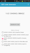 Gift Code Generator 海报