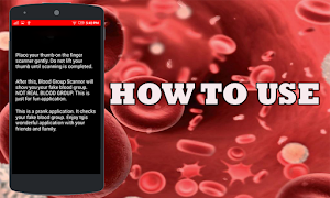 Real Blood Group Scanner Prank 截图 3