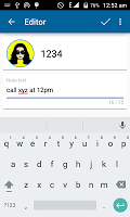 Call Note Affiche