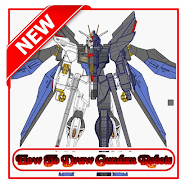 How To Draw Gundam Robots screenshot 6