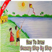 How To Draw Scenery Step By Step screenshot 6