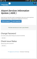 1 Schermata ASIS Angkasa Pura II