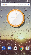 Simple Analog Clock Widget اسکرین شاٹ 4