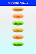 Scientific names Screenshot 1