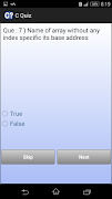C Quiz screenshot 2