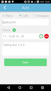 برنامه‌نما Auto Reply | Call Reply عکس از صفحه