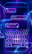 Live Lightning Thunder Storm Keyboard скриншот 1