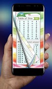 Math Tables Book screenshot 1