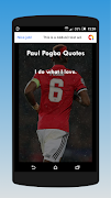 برنامه‌نما Paul Pogba Quotes عکس از صفحه