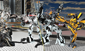 Robots War 3d captura de pantalla 5