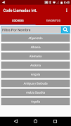 Codigos Llamadas Internacional screenshot 5