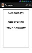 Genealogy screenshot 1