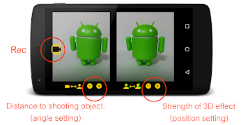 Side by side 3D Recorder screenshot 1