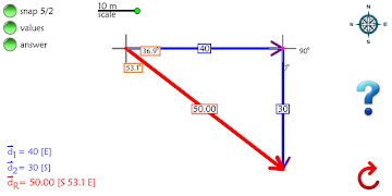 Vector Addition for High School Physics تصوير الشاشة 1