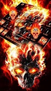 keyboard themes for boys skull 💀 captura de pantalla 7