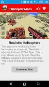 Helicóptero Mod Para MCPE! captura de pantalla 6