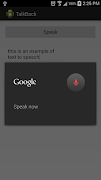 Talk Back screenshot 1