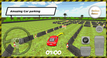 Sports Car Parking 3D poster