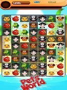 Cute Pets World Match screenshot 2