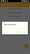 ✔ Quran Memo: Note&Categorize Ayahs for easy seek syot layar 6