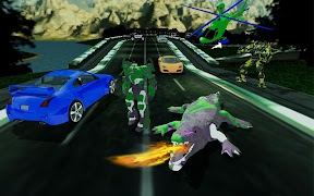 Krokodil Roboter transformieren Angriff 2018 Screenshot 6