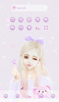 nana purple DodolLauncherTheme постер