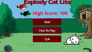 Explody Cat Lite plakat