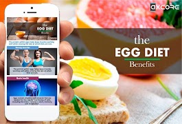 پوستر Egg Diet Plan