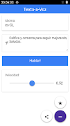 برنامه‌نما Texto-a-Voz عکس از صفحه