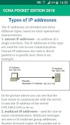 CCNA Pocket Edition 2018 اسکرین شاٹ 2
