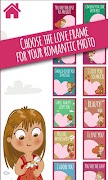 Molduras frase de amor inglês imagem de tela 1