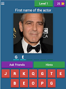 Guess the actors first name स्क्रीनशॉट 7