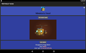 WoW Mount Tracker اسکرین شاٹ 7