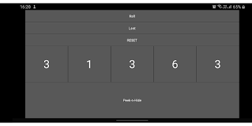 Liar's Dice Roller Plakat