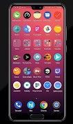 Pixel Dark EMUI 8 Theme syot layar 1