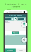 todos los idiomas Traductor captura de pantalla 2