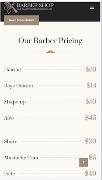 Barbershop - Website Builder - PRIORITY imagem de tela 2
