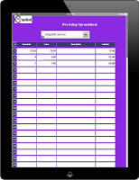 Pre Setup Spreadsheet ảnh chụp màn hình 1