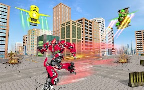 Flying Train Transformation Simulator screenshot 5