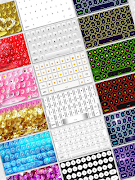 پوستر White Keyboard Custom Changer