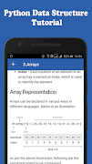 Python Data Structure Tutorial screenshot 1