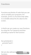 Learn Kotlin Beginners Tutorials captura de pantalla 5
