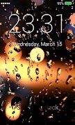 Rain Drops Lock Screen 截圖 4