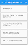 Probability Mathematics تصوير الشاشة 1