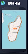 ✅ Madagascar Offline Maps with gps free โปสเตอร์