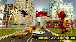 Bay Robot Bike Simulator ảnh chụp màn hình 1