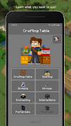 Crafting Table for Minecraft الملصق