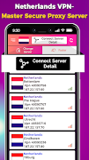 VPN Master Netherlands-Secure Proxy Server 海报