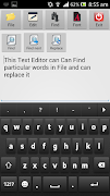 Text Editor ภาพหน้าจอ 4